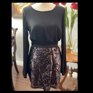 Sequin cocktail dress